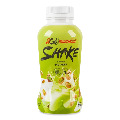 Коктейль Молочний 1.5% Зі Смаком Фісташки, п/пл 270г