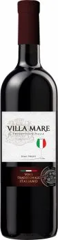 Вино Villa Mare Rosso червоне Полусолодке 0.75л 10.5%