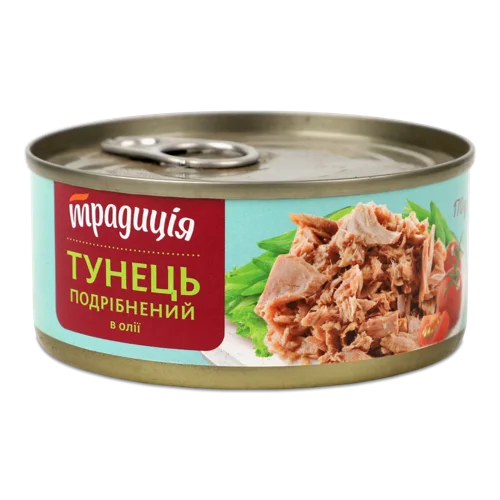 Тунець Подріб Вищого Ґатунку, Ж/Б 170 Г