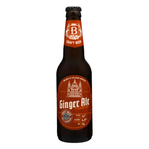 Пиво 0.35л 4.8% світле нефільтроване Ginger Ale British Ale Volynski Browar пл