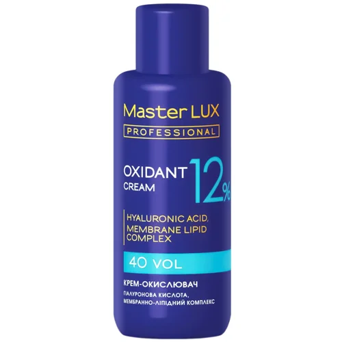 Крем-окислювач Master Lux для волосся 12% 60г