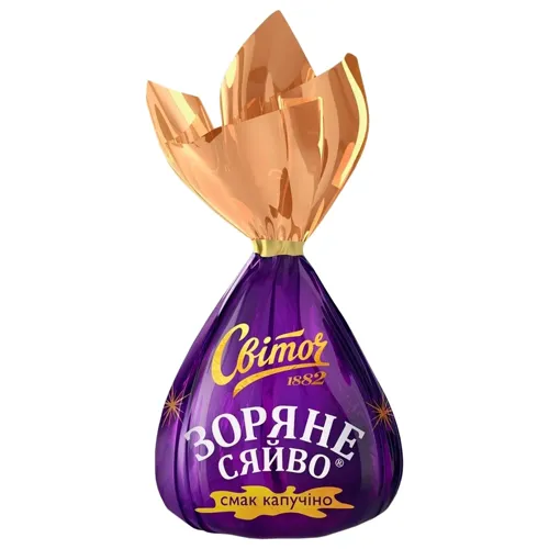 Цукерки СВІТОЧ® Зоряне Сяйво смак Капучино вагові