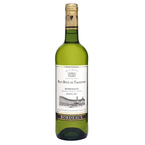 Вино Beau Reve de Tradition Blanc Sec Bordeaux біле сухе 12% 0,75л