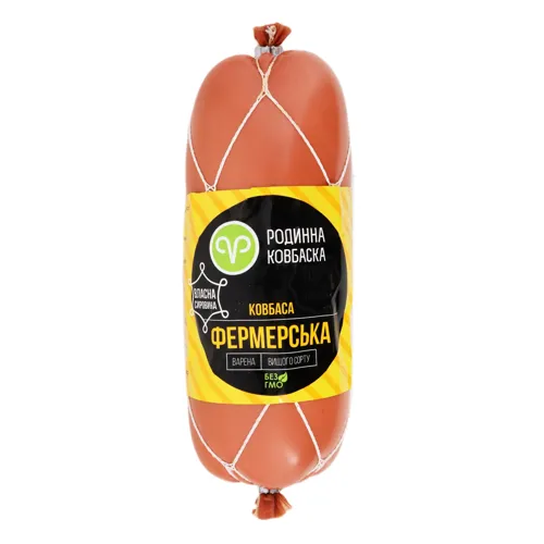 Ковбаса варена Фермерська Родинна ковбаска 0.45кг