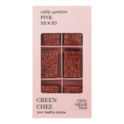 Цукерки Pink mood Green Chef к/у 115г