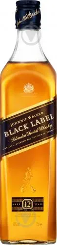 Віскі Johnnie Walker Black label 12 років 40% 0.7л