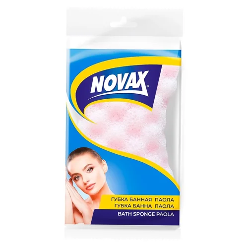 Губка банна Novax Paola 1шт
