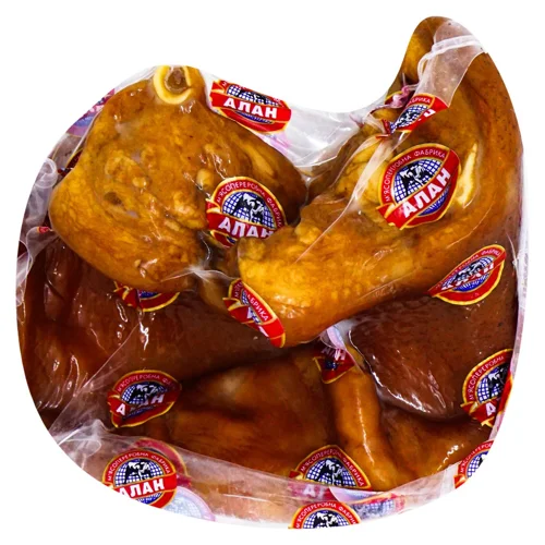 Вуха Алан свинячі варено-копчені вагові