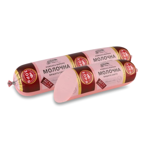Ковбаса Варена Молочна Зоря Дніпра, кг