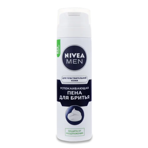 Піна для Гоління Заспокійлива для Чутливої Шкіри Nivea Men, 200мл