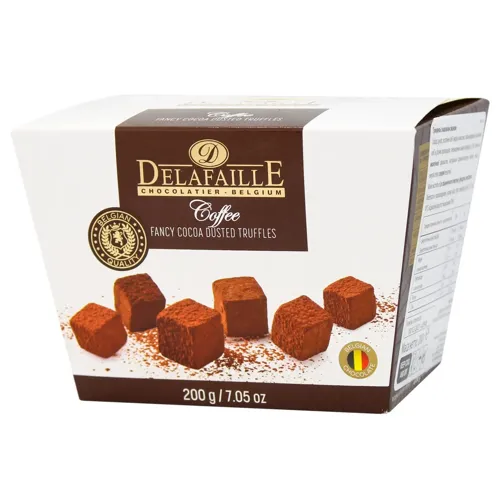 Цукерки Delafaille Трюфель Coffee 200г