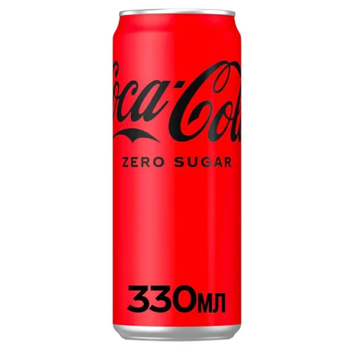 Напій газований Coca-Cola Zero Sugar 0,33л 12шт