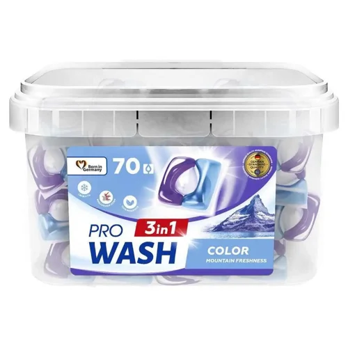 Капсули для прання Pro Wash Гірська свіжість 70шт