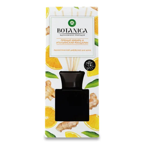 Ароматичний Дифузор Для Дому Пряний Імбир Та Італійський Мандарин Botanica Air Wick 80мл