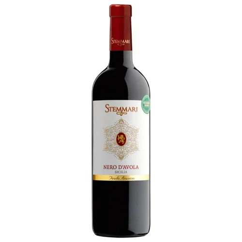 Вино Stemmari Nero Davola червоне напівсухе 13,5% 0,75л