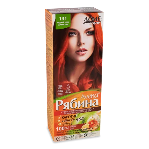 Крем-фарба Для Волосся Avena Рябина №131 Acme Color, 1 шт