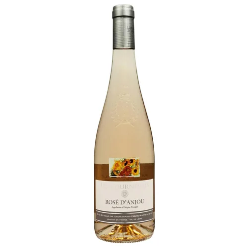 Вино Rose D'Anjou Les Tournesols напівсухе рожеве 10,5% 0,75л