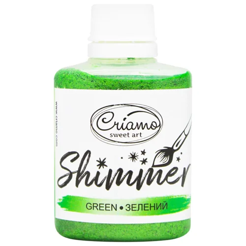 Барвник харчовий Criamo Shiminer зелений 30г