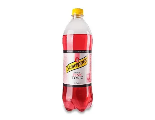 Напій Schweppes «Тонік» рожевий безалкогольний газований, 0,85л