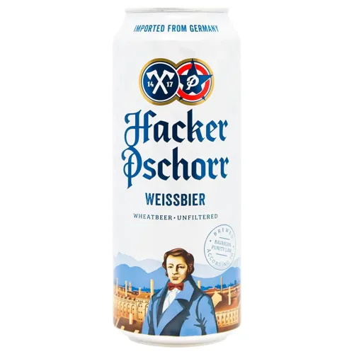 Пиво Hacker Pschorr Weissbier 5,5% 0,5л