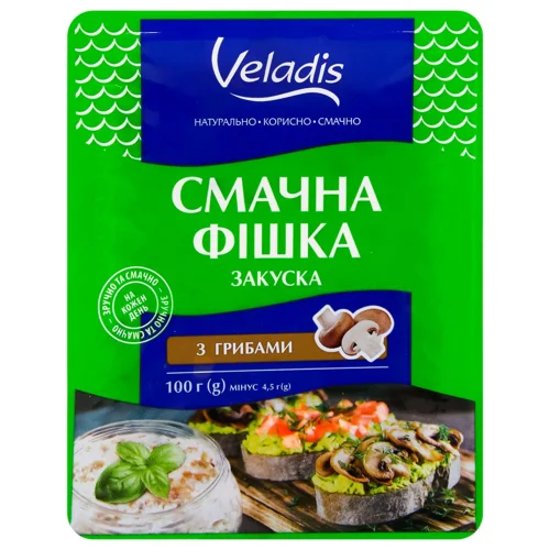 Закуска Veladis Смачна Фішка з грибами 100г