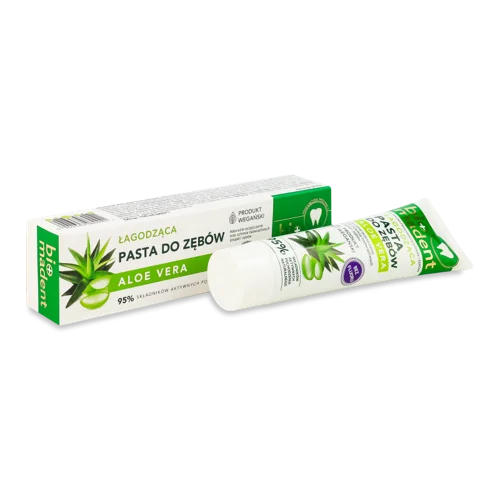 Зубна Паста Заспокійлива Aloe Vera Bio Madent, 100 мл