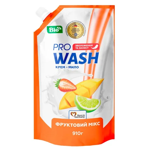 Крем-мило рідке Pro Wash фруктовий мікс 910г