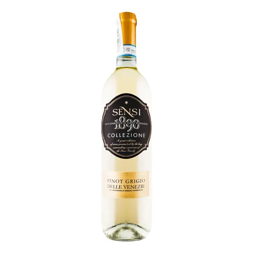 Вино 0.75л 12.5% біле сухе Pinot Grigio Collezione Sensi пл