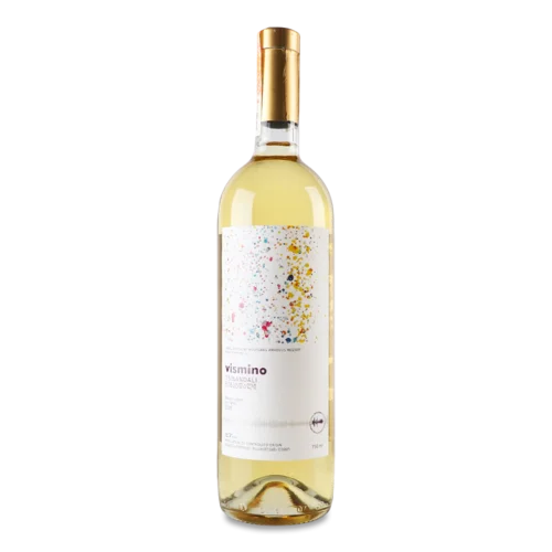 Вино Біле Сухе Вищого Ґатунку Tsinandali Vismino, 0.75л, 12.5%
