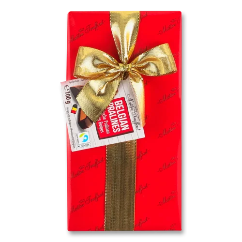 Цукерки Асорті Серце Червоне Belgian Praline Maître Truffou, м/у 100г