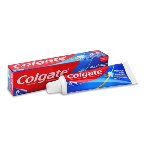 Зубна Паста Максимальний Захист Від Карієсу Colgate, Свжа М'ята, 50мл