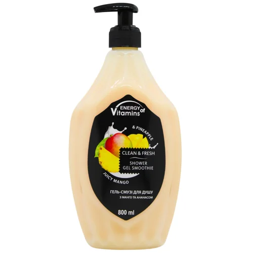 Гель для душу Energy of Vitamins Mango & Pineapple 800мл