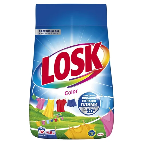 Пральний порошок Losk Color автомат 4,8кг