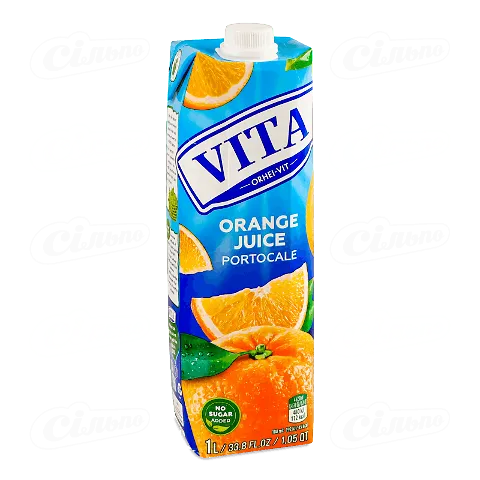 Сік апельсиновий без цукру Vita, 1л