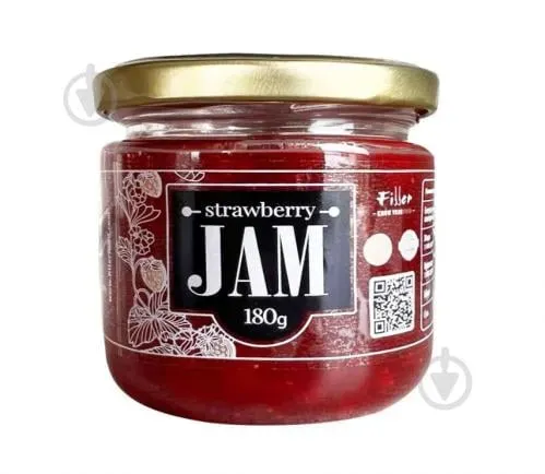 Джем полуничний 180г