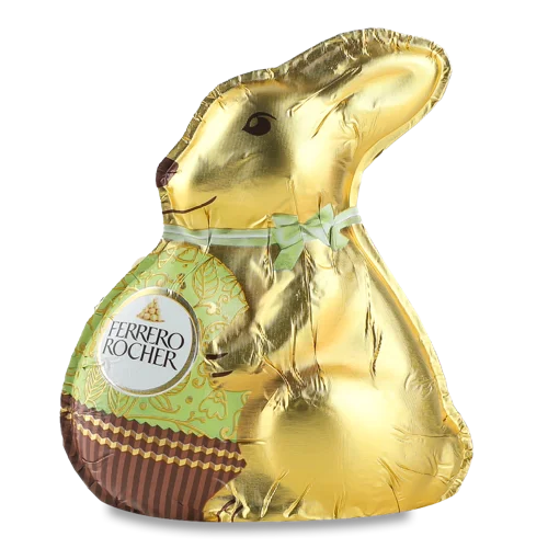 Шоколадна Фігурка Ferrero Rocher Кролик Молочний/Шоколадний, 100г