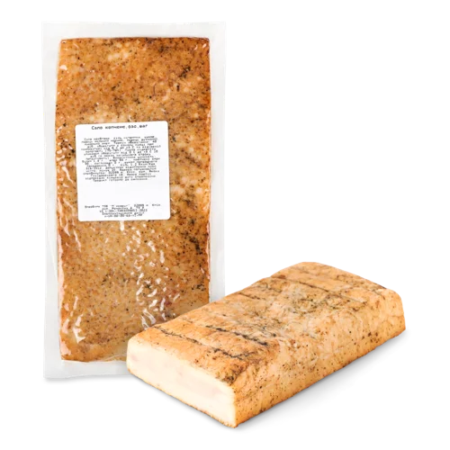 Сало Копчене В/К М'ясоріг, 1 кг