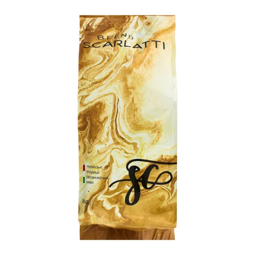 Кава натуральна смажена в зернах Blend Scarlatti Altura Gremio м/у 350г