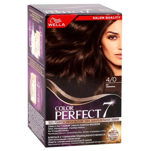 Фарба для волосся Wella Color Perfect 4/0 Темний шоколад