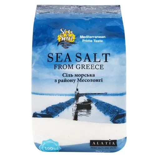 Сіль Sea & Sun Морська 1кг