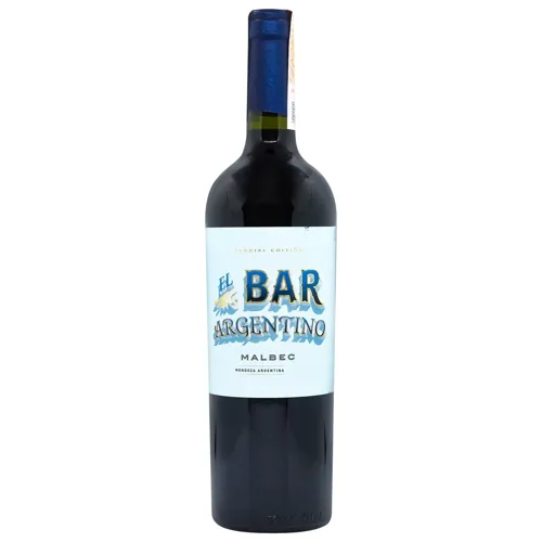 Вино El Bar Malbec Mendoza червоне сухе 12% 0.75л