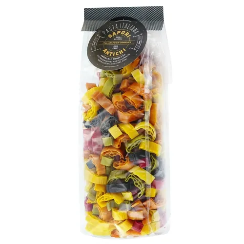 Макарони Sapori Antichi Gondole 6 кольорів 500г
