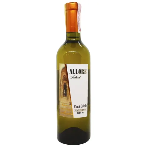 Вино Allore Select Pinot Grigio біле сухе 9,5-14% 0,75л