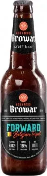 Упаковка пива Волинський Бровар Forward світле нефільтроване 8%, 0.35л х 12 шт