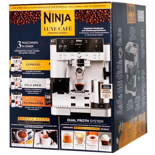 Кавомашина Ninja Luxe Cafe Essential Coffee Maker ES601EU