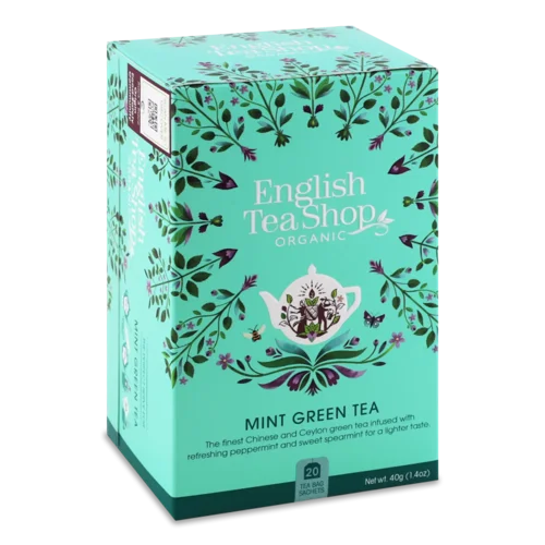 Чай зелений English Tea Shop з м'ятою