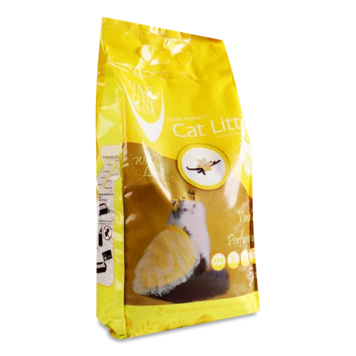 Наповнювач Для Котячого Туалету Комкуючий Super Premium VanCat, 5кг