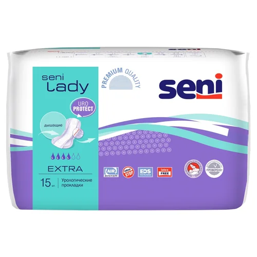 Прокладки урологічні Seni Lady Extra 15шт