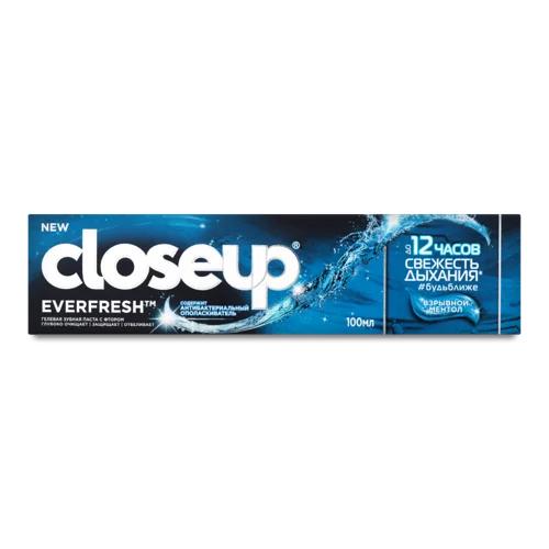 Зубна Паста Вибуховий Ментол Close-Up, 100мл