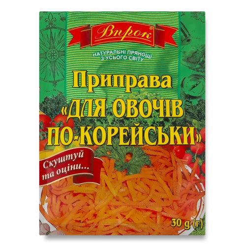 Приправа Для Овочів По-Корейськи, в/ґ, 30г